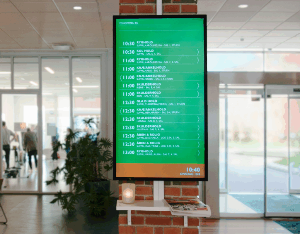 visiosign infoskærm