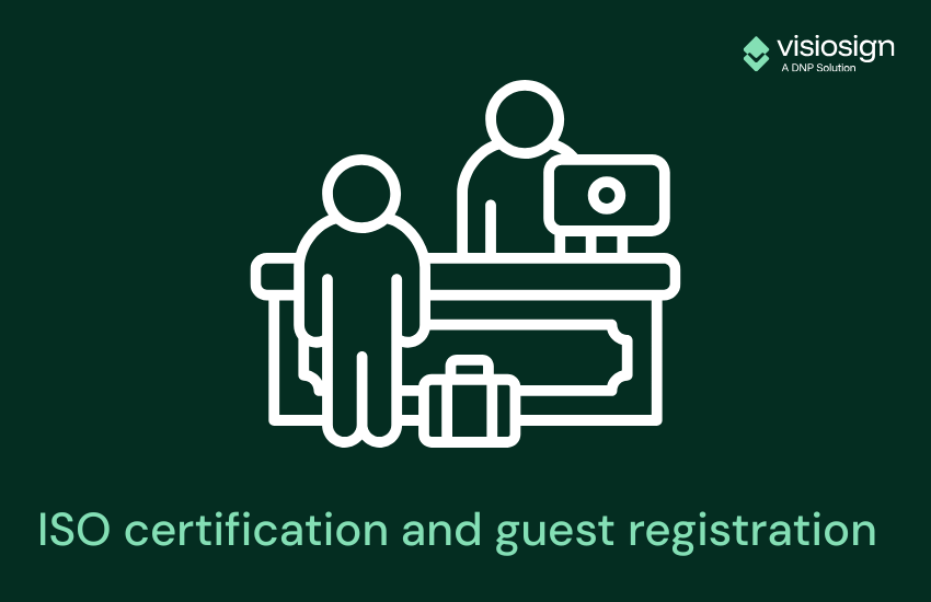 ISO certification and guest registration
